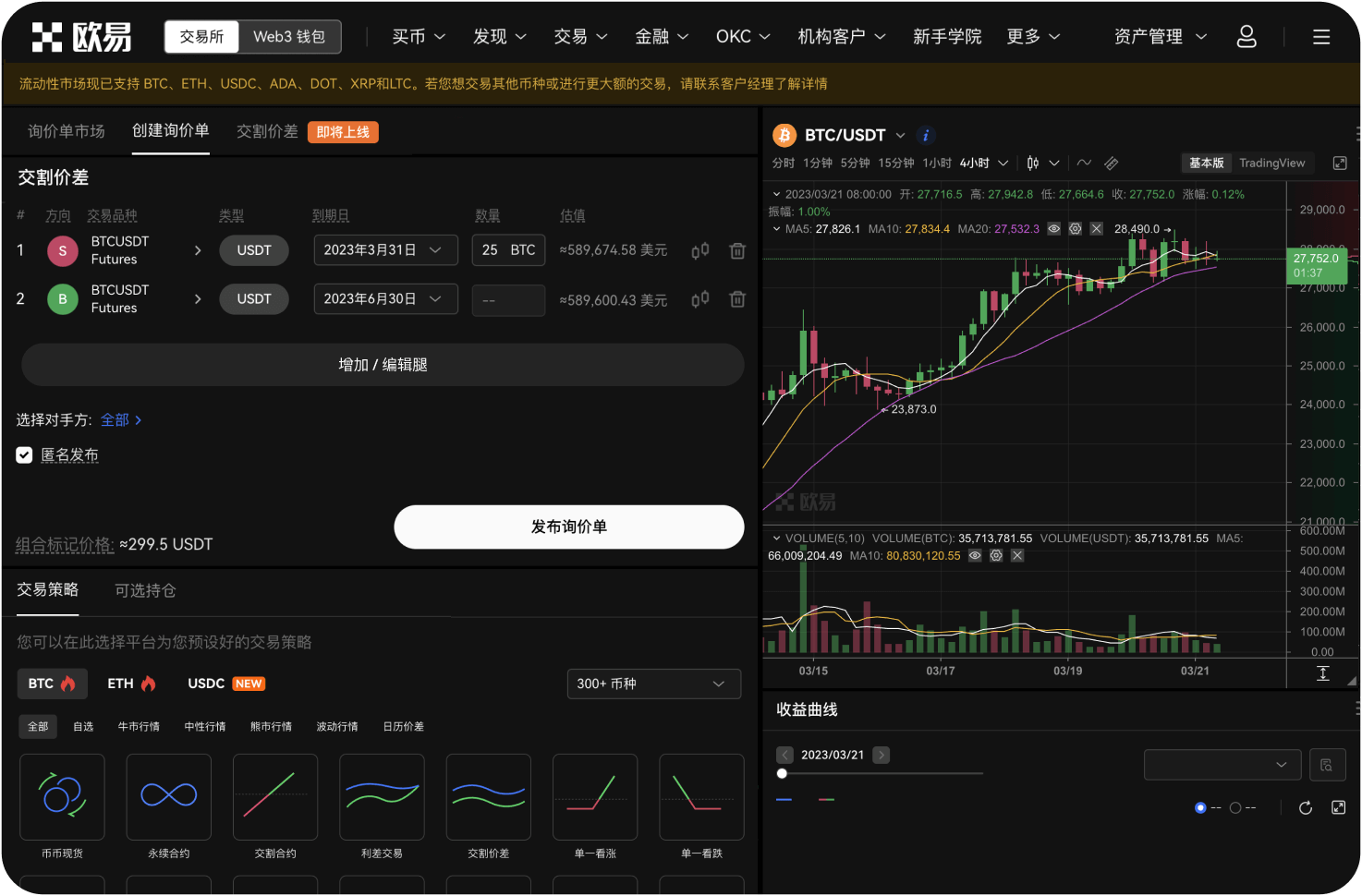 Deepcoin支持哪些合约类型